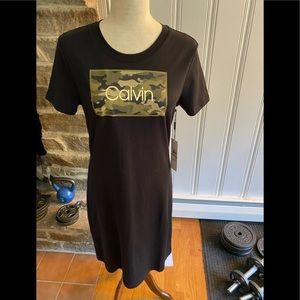 Calvin Klein Dress w/ Camouflage